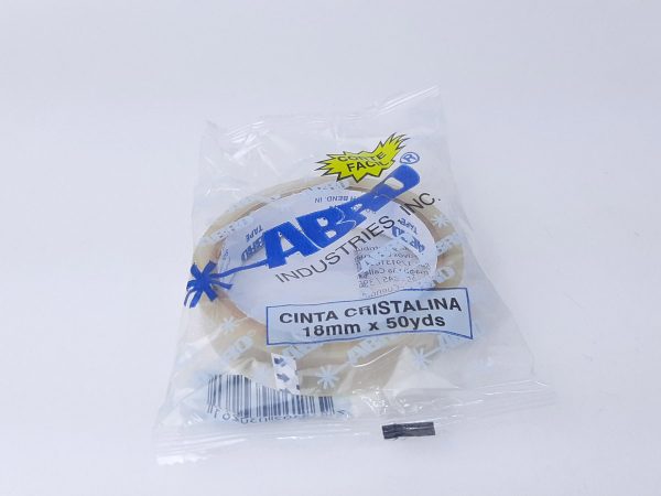 CINTA SCOCHT 18MM*50 YARDAS ABRO
