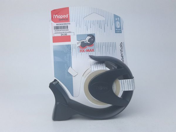DISPENSADOR PEQUEÑO ESSENTIALS 19MM X 25 METROS MAPED