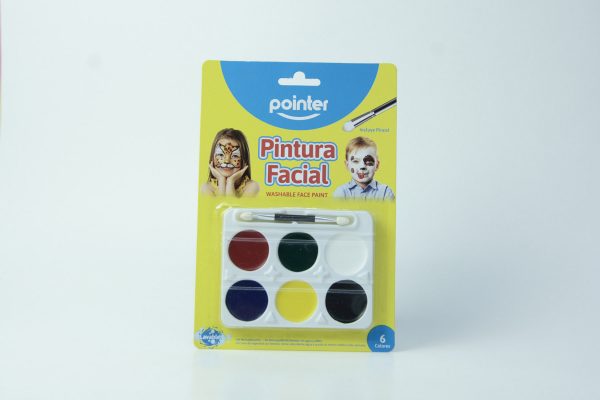 PINTURA DE CARA TIPO CREMA POINTER *6 COLORES