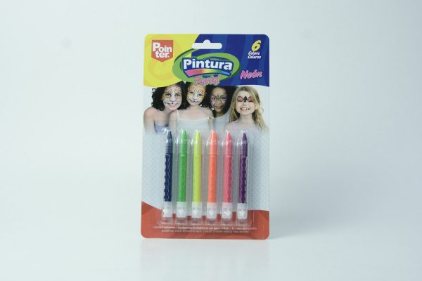 PINTURA DE CARA CRAYON POINTER *6 COLORES
