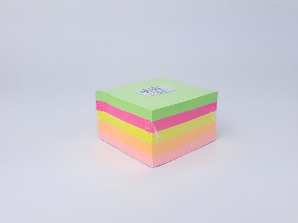 BLOCK NOTAS POSIT *5 COLORES FLUORESCENTES