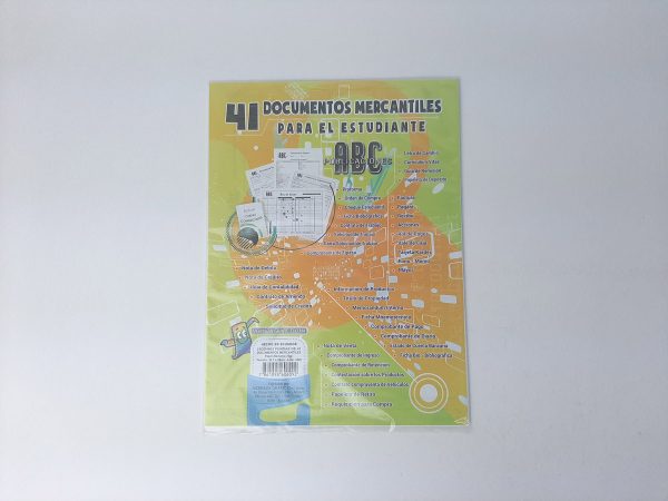 DOCUMENTOS COMERCIALES EN FUNDA ABC VERNAZA