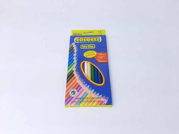 COLORES NEW ELITE LARGA *12 COLORES