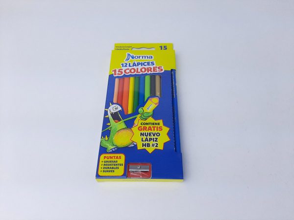 COLORES NORMA *12 COLORES