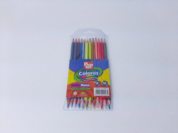 COLORES POINTER *12 DOBLE PUNTA