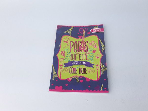 CUADERNO GRAPADO LINEAS ESTILO