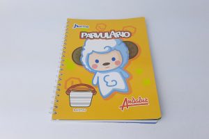 CUADERNO PARVULARIO ESPIRAL 100H 1 LINEA