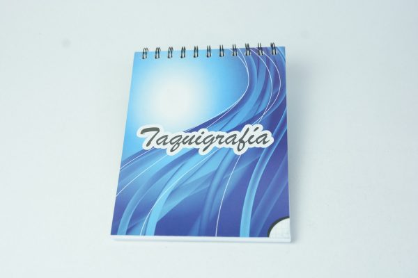LIBRETA TAQUIGRAFICA CUADROS LINEA