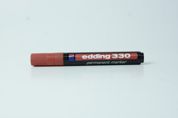 MARCADOR EDDING 330 ROJO