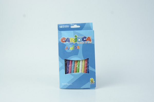 PLASTILINA CARIOCA LARGA*12 COLORES