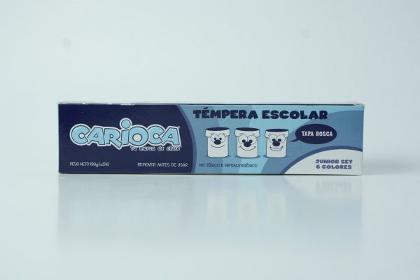 TEMPERA CARIOCA X6 ESCOLAR