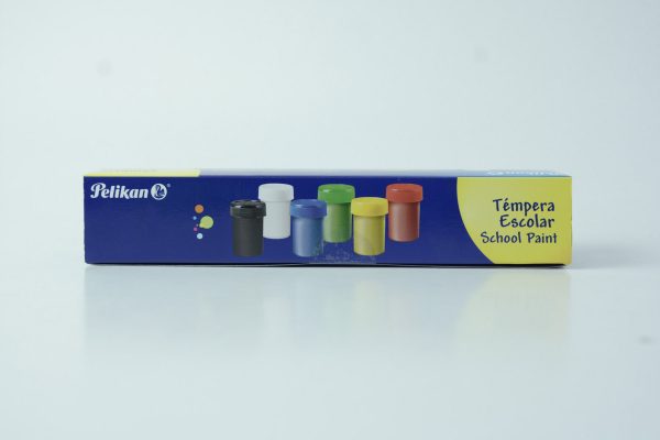 TEMPERA PELIKAN *6 COLORES + PALETA