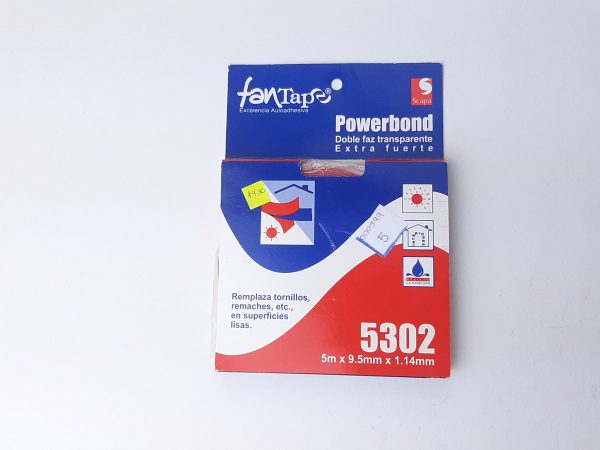 CINTA DOBLE FAZ 18MMX 2M CON FOMIX