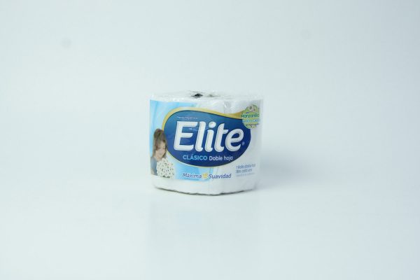 PAPEL HIGIENICO ELITE CLASICO DOBLE HOJA 18M