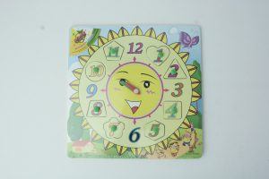 ROMPECABEZAS MADERA RELOJ CON MANECILLAS