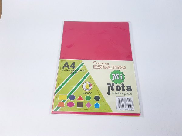 CARTULINA CORRUGADA A4 *10 UND MI NOTA