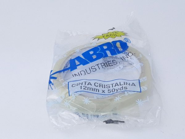 CINTA SCOCHT 12MM*50 YARDAS ABRO