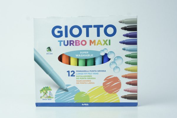 MARCADOR GIOTTO JUMBO *12 TURBO MAXI
